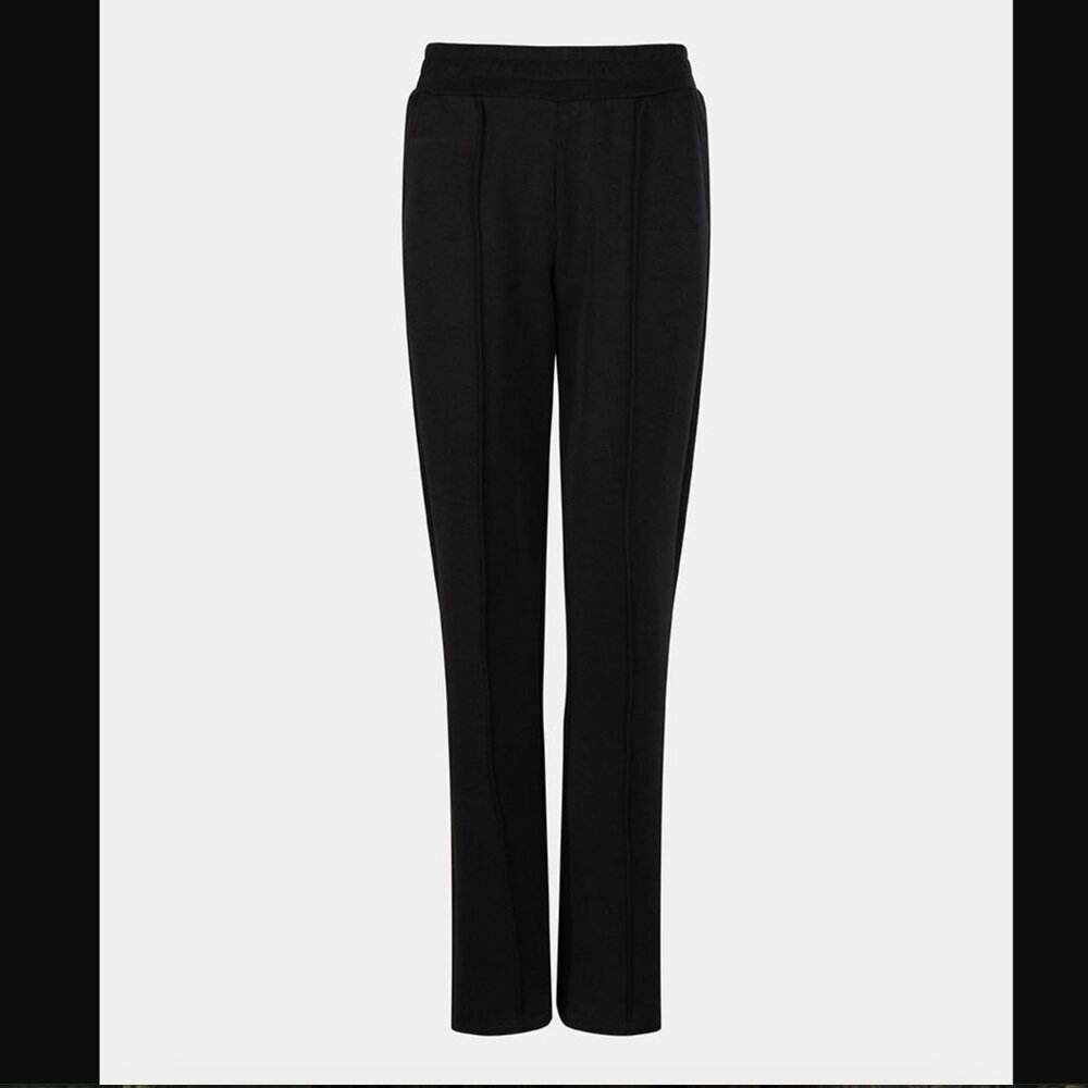 Esqualo Modal Flair Trousers - Black - Large - Picture 2 of 10
